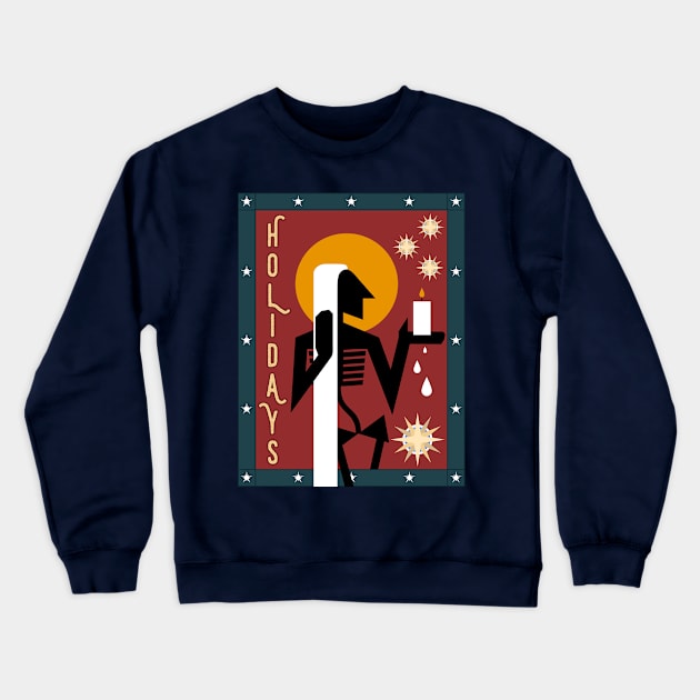 Holidays Crewneck Sweatshirt by XanaNouille